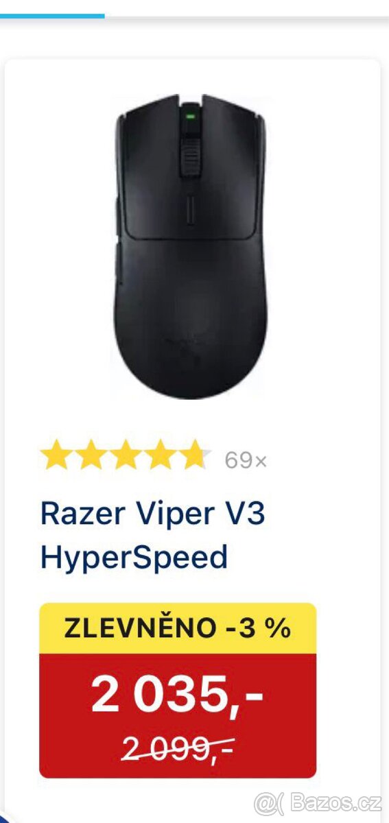 Myš Razer Viper V3 HyperSpeed – jako nová - 7