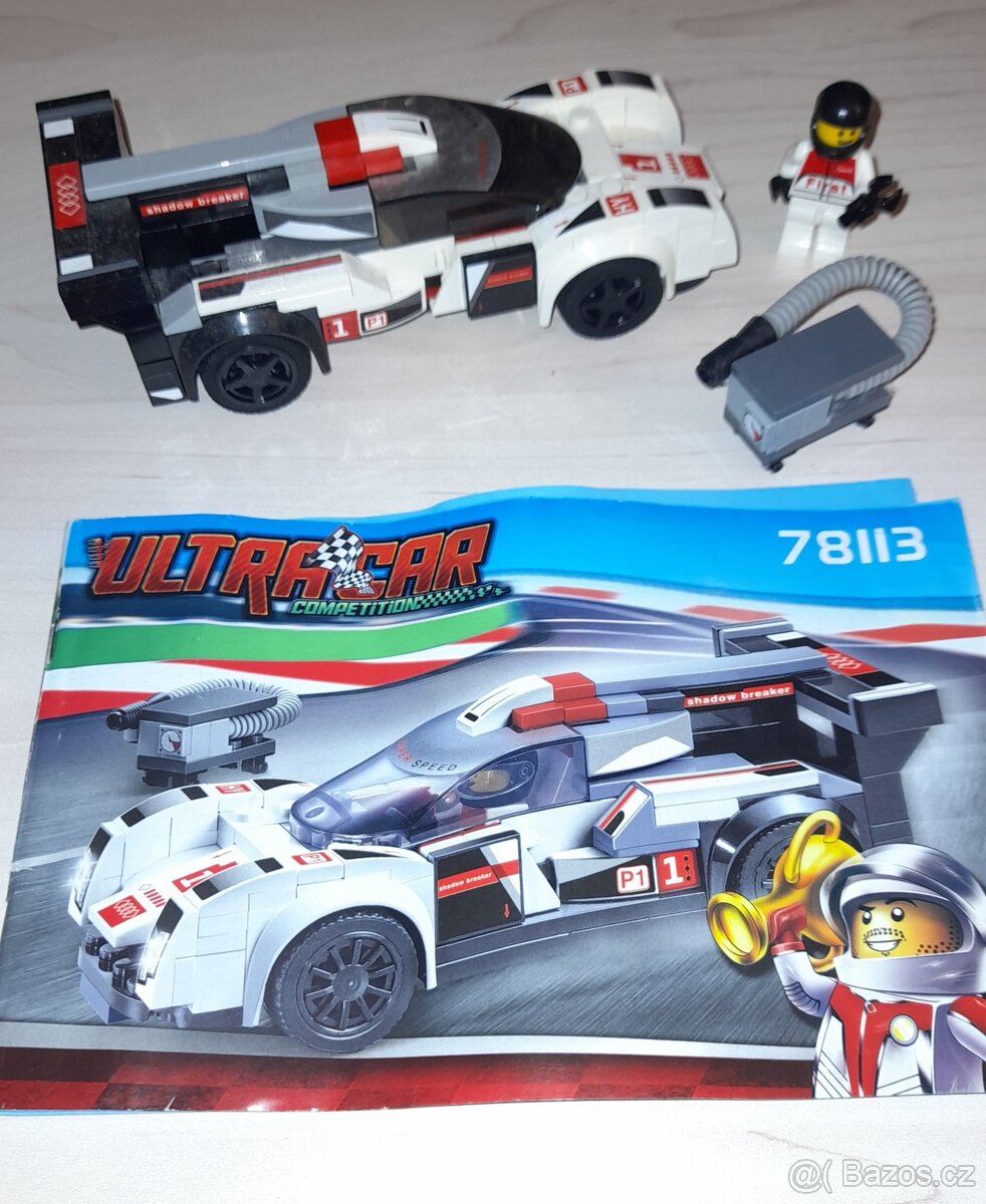 Lego sada 3ks Racing Cars Čína - 7
