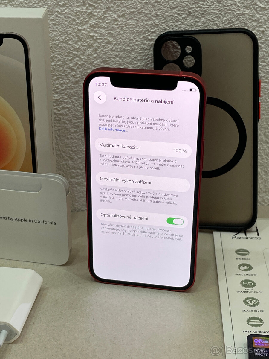 🍏 Apple iPhone 12 MINI 128GB - Red (12m. ZÁRUKA) + DÁRKY - 7