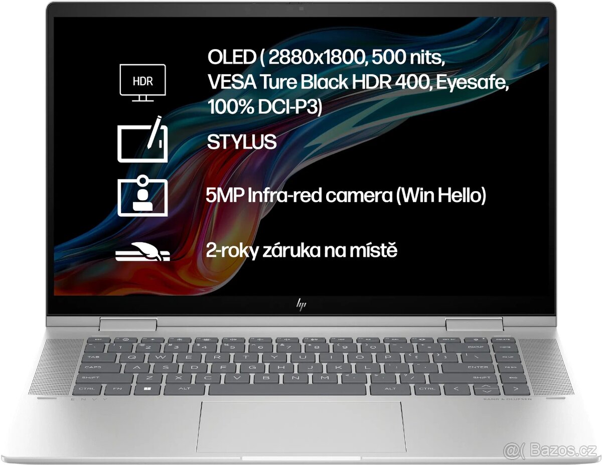 Prodám HP ENVY x360 15-fe0900nc OLED Natural Silver - 7