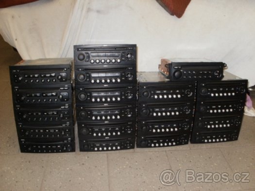 CITROEN,PEUGEOT ORIGINÁL AUTORADIA,CD,MP3 - 7