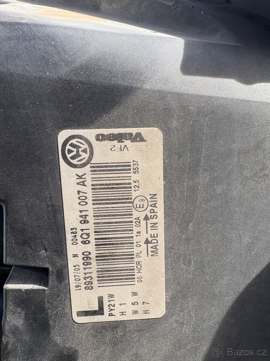 Světla VW Polo 9N - 7