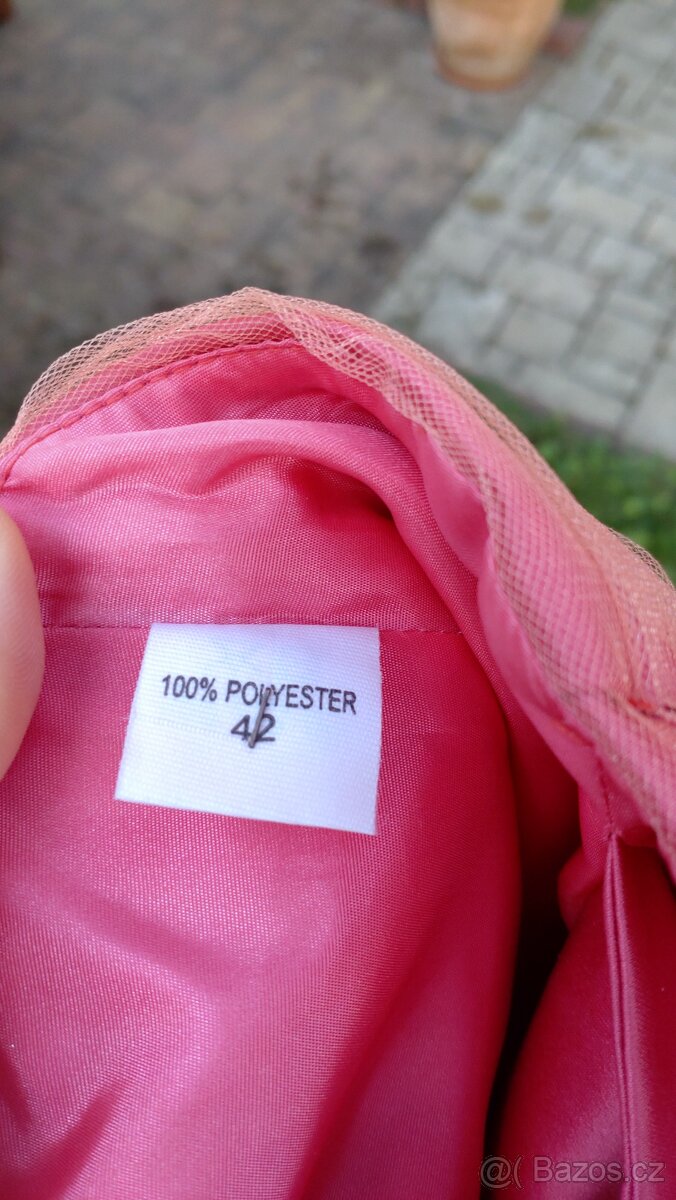 Krásné losové plesové šaty, vel. 42 - 7