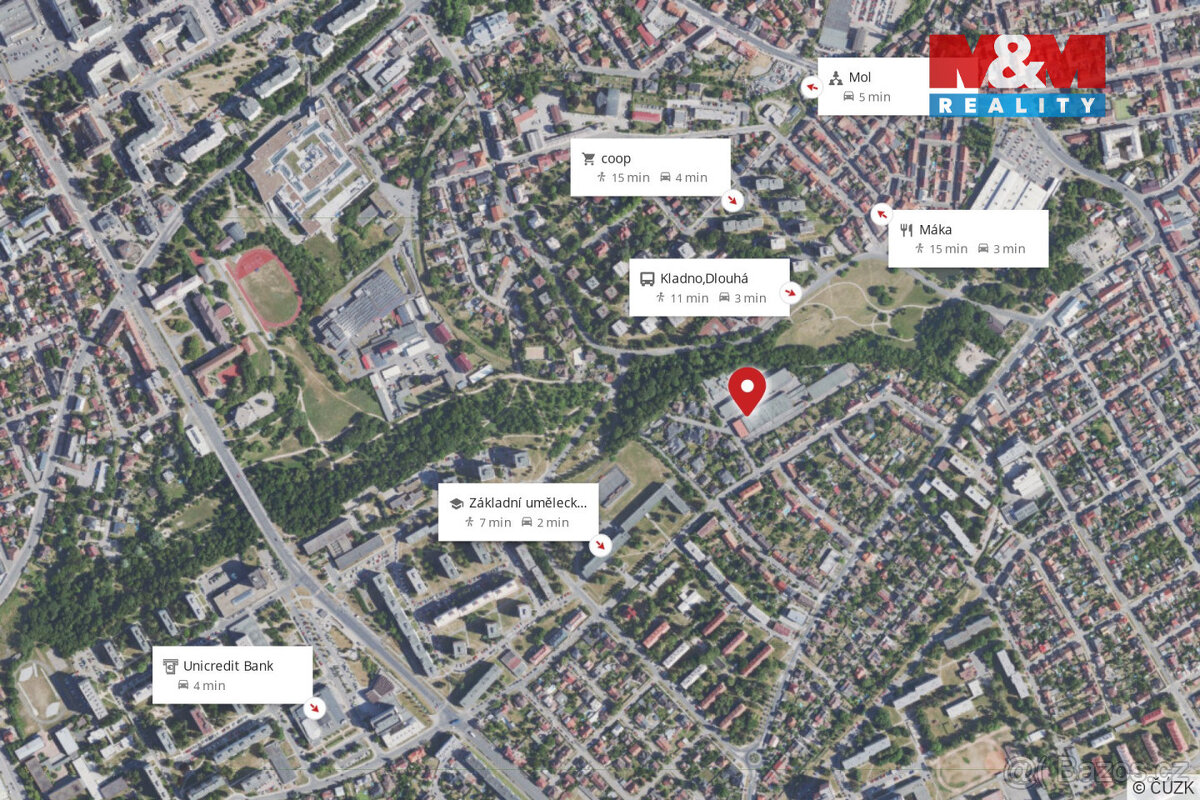 Pronájem garáže 16 m², ul. Bellevue, Kladno - 7