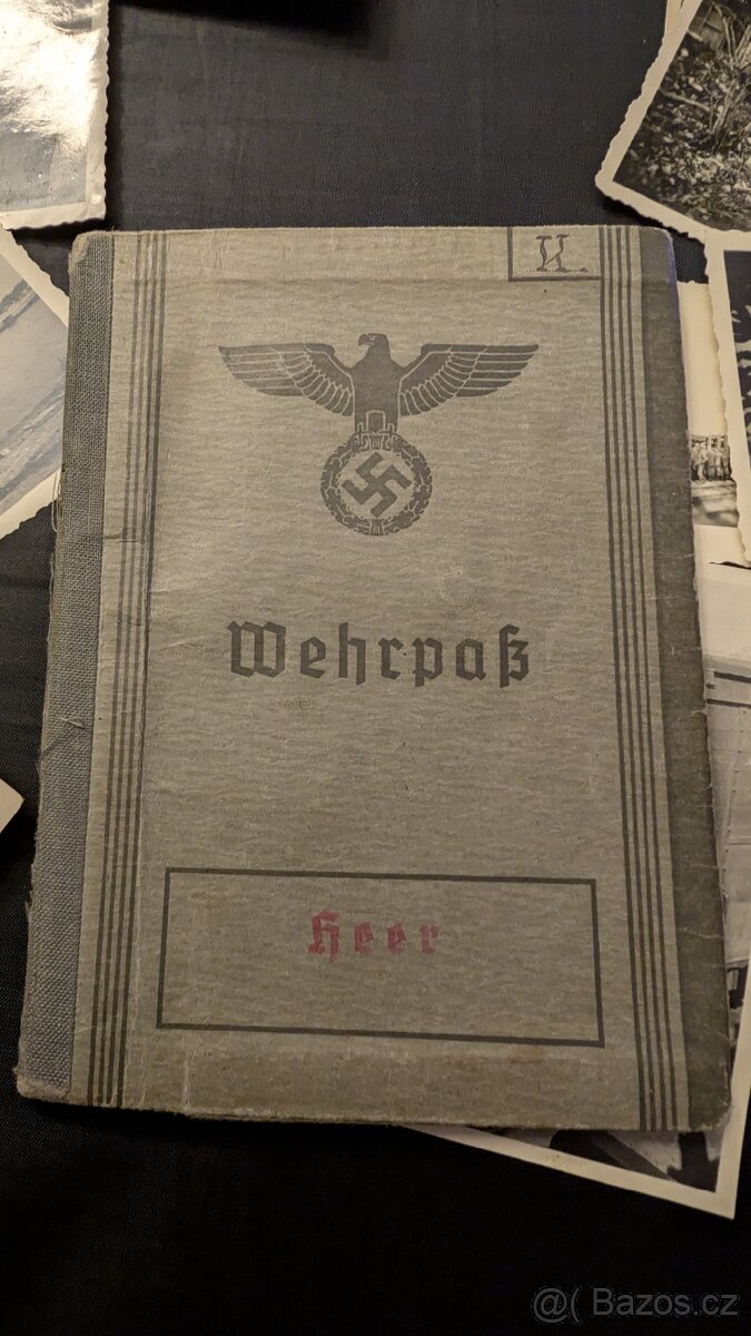 Pozůstalost vojáka Wehrmachtu - Leningrad, železný kříž - 7