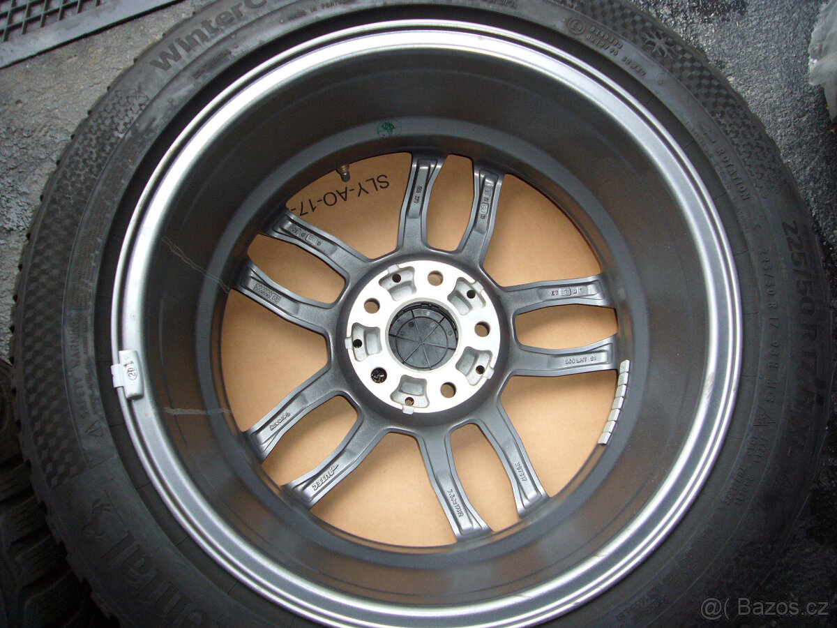 ZIMNÍ ALU KOLA MERCEDES 17" 7,5" et-42,stř.-66,6, - 7