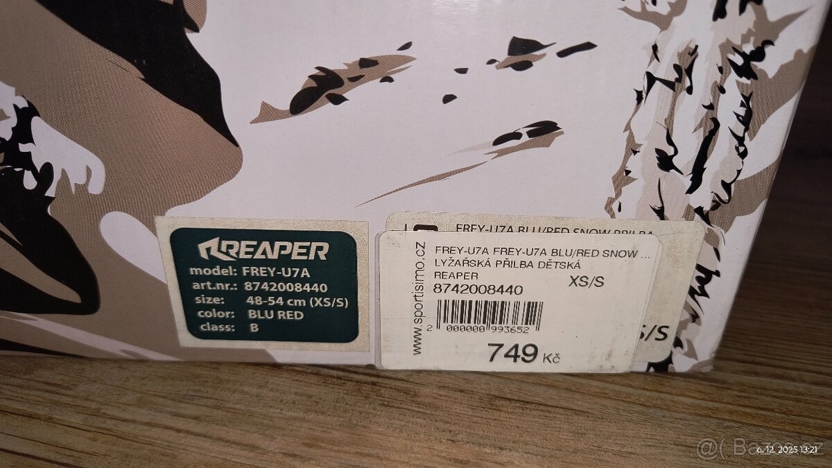 Dětská lyžařská helma Reaper xs/s - 7