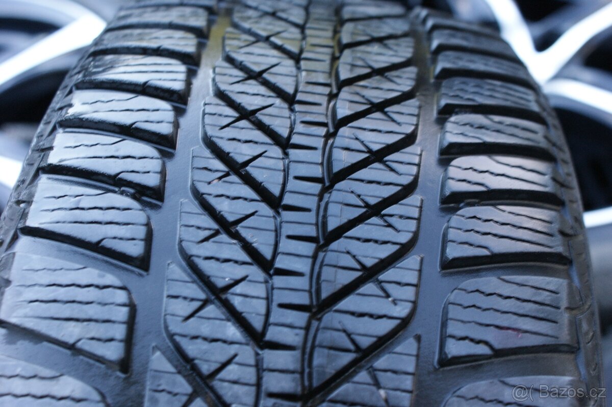 hezka dvoubarevna alu 17 Brock VW Seat Audi Skoda zimni pneu - 7