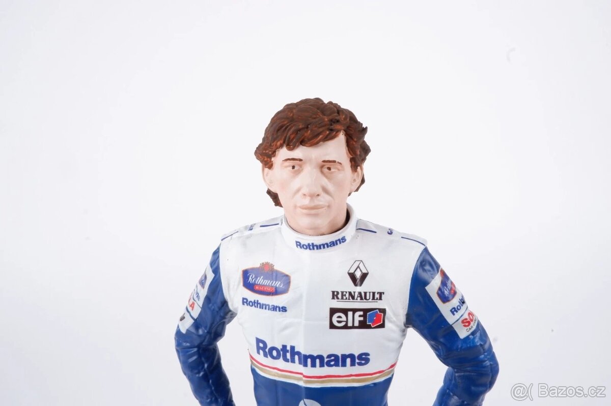 Figurka Ayrton Senna 1994, měřítko 1:8 - 7