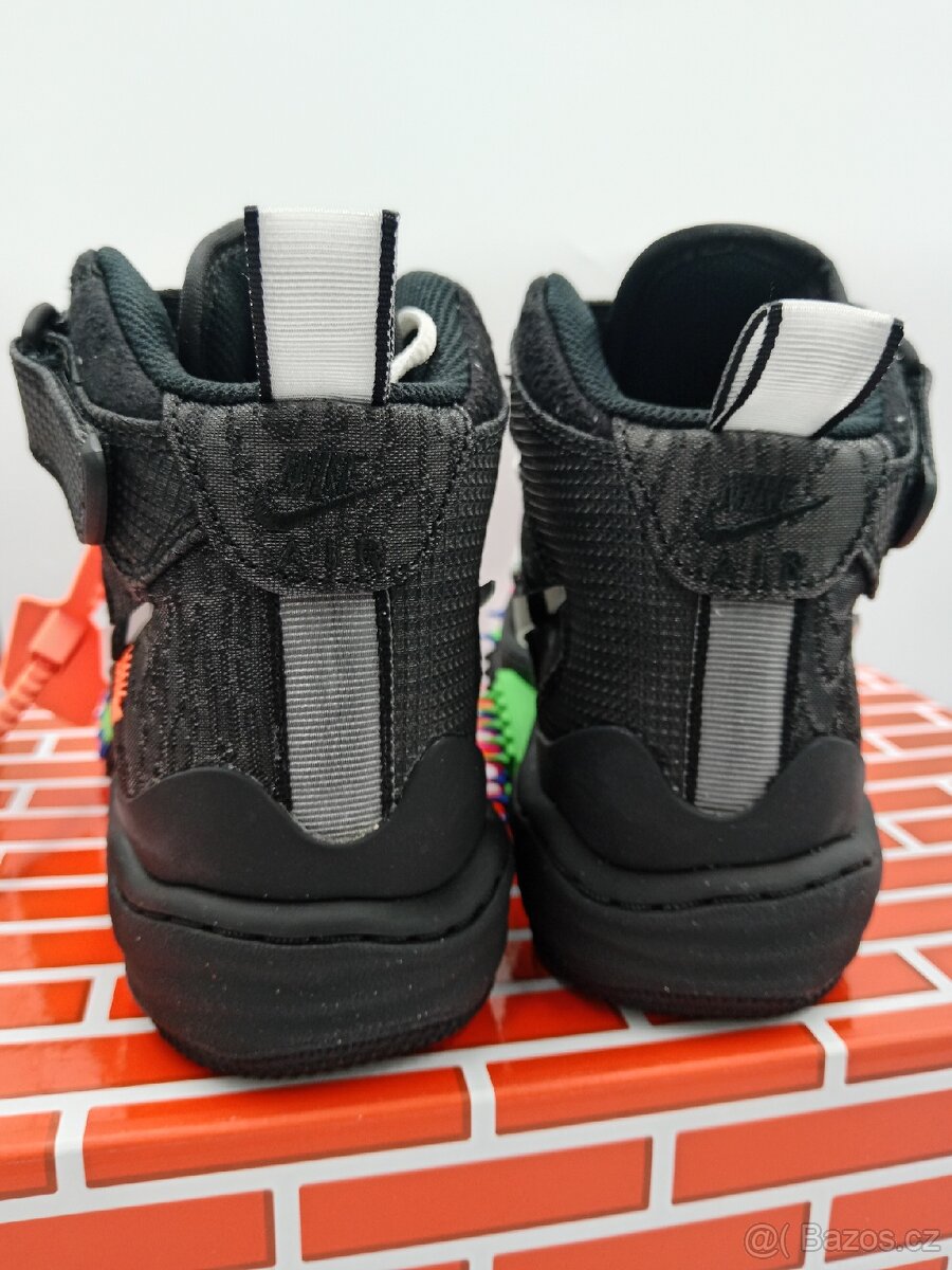 Nike air force one mid/offwhite - 7