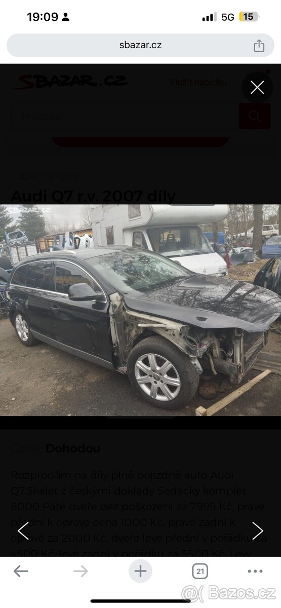 Audi Q7 r.v2007 3.0 tdi - 7