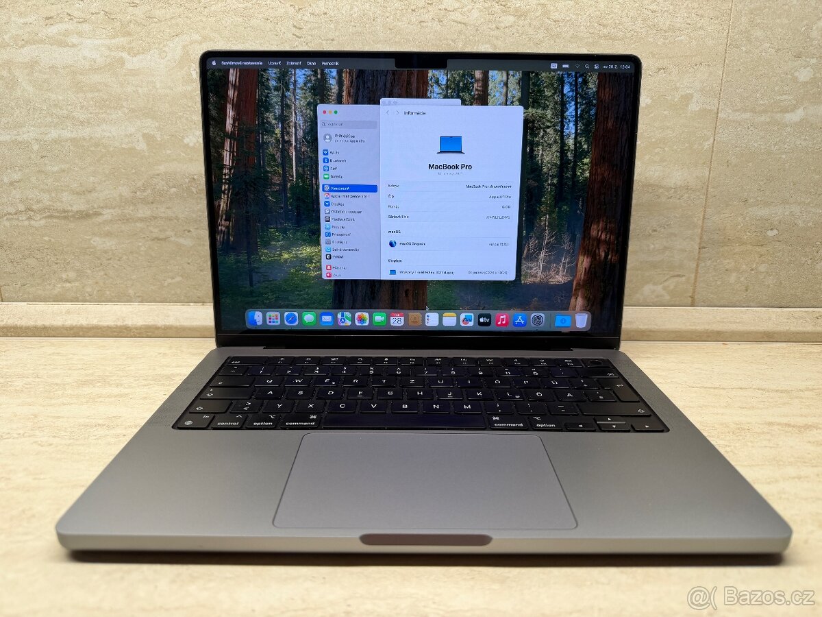 MacBook Pro 14" / M1 Pro / 16GB / 512GB / vesmírne šedý - 7