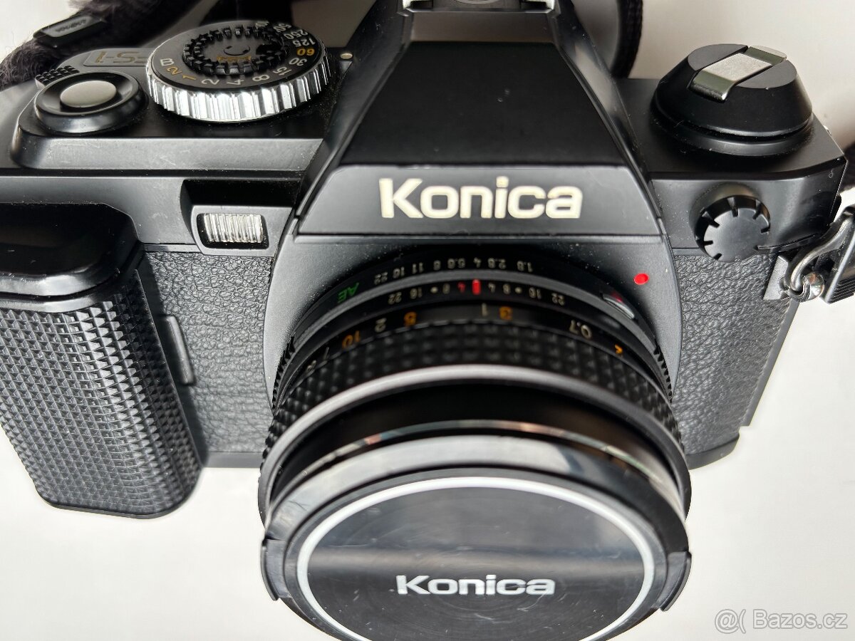 Konica FS-1 se 2 objektivy Konica Hexanon AR -povánoční slev - 7