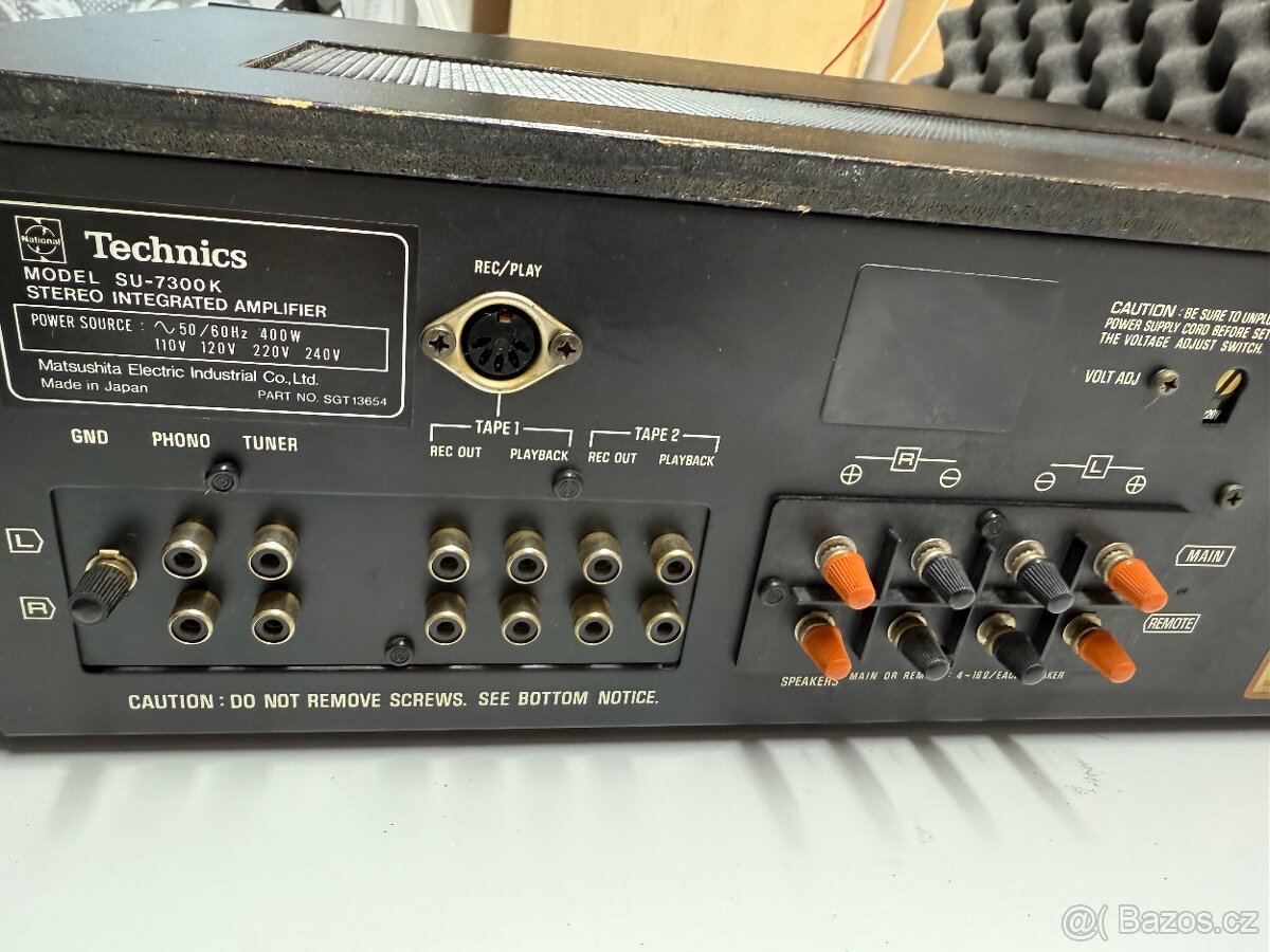 PRODÁNO----Technics zesilovač SU-7300K - 7