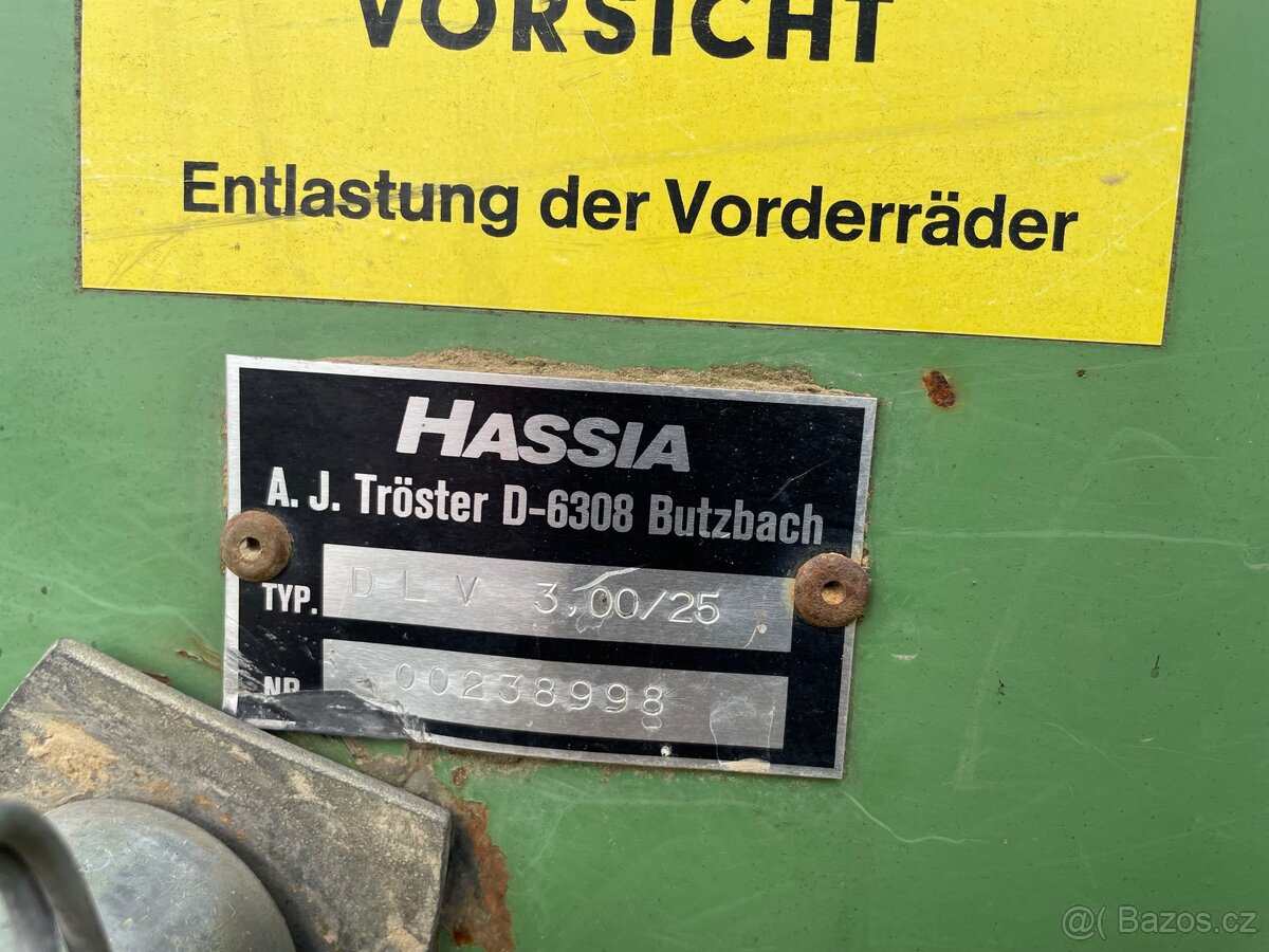 Prodám secí kombinaci 3m - 7