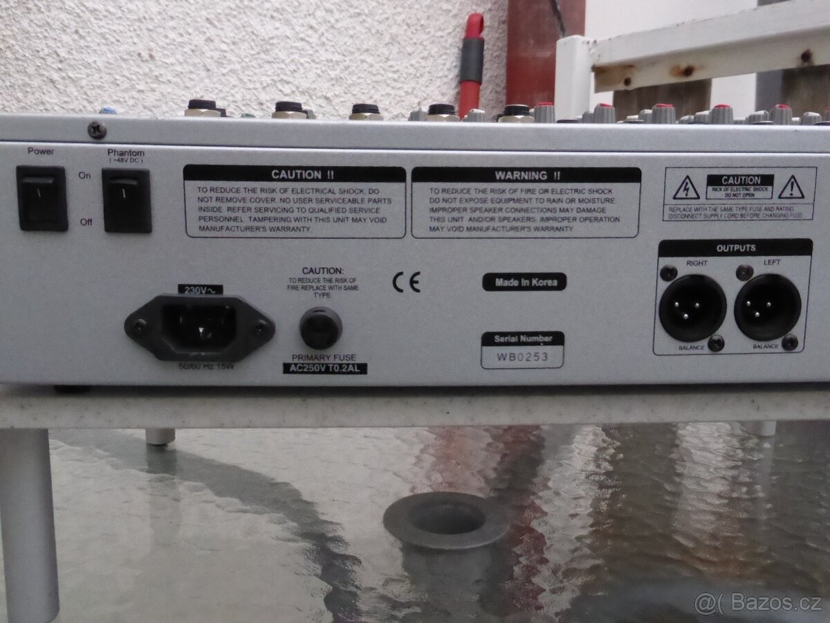 Mixážní pult analogový LEEM CS-1604N Professional - 7