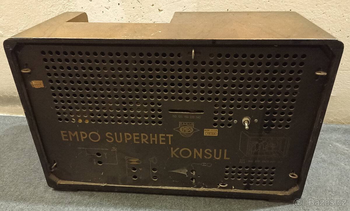 Staré rádio Empo Konsul - 7