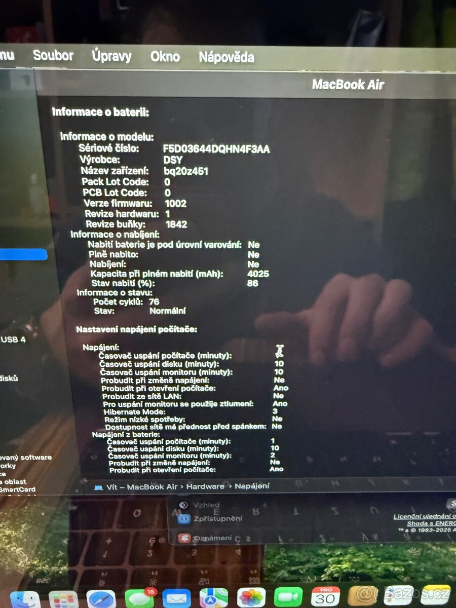 Zánovní - MacBook Air 13" 2020 Gray - 7