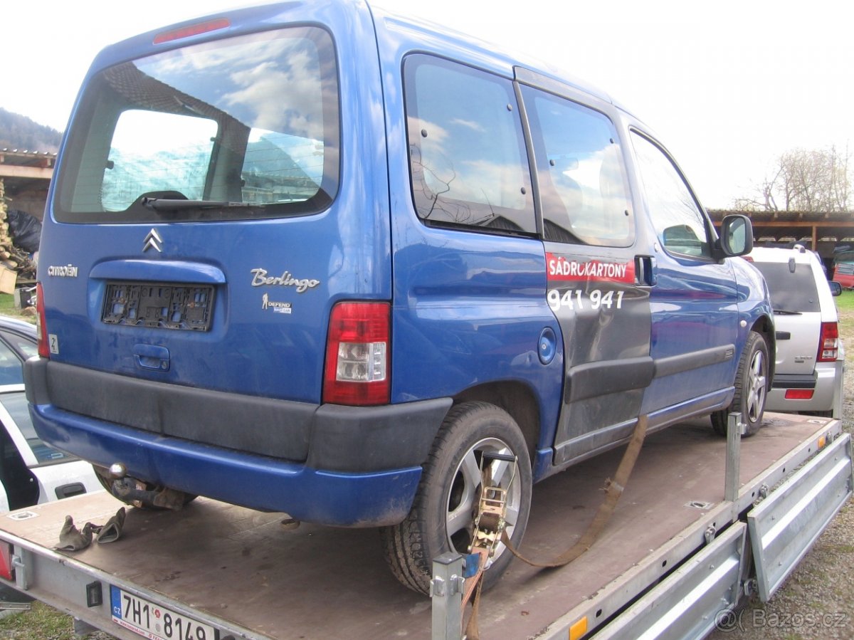Prodám díly na Citroën, Berlingo, R.V. 2005, 1.6 multispace - 7