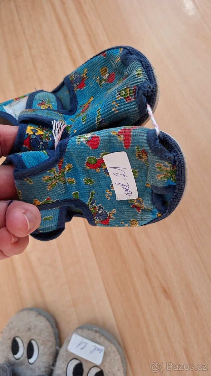 Vel. 20 + vel. 21 sada 3 párů - 7