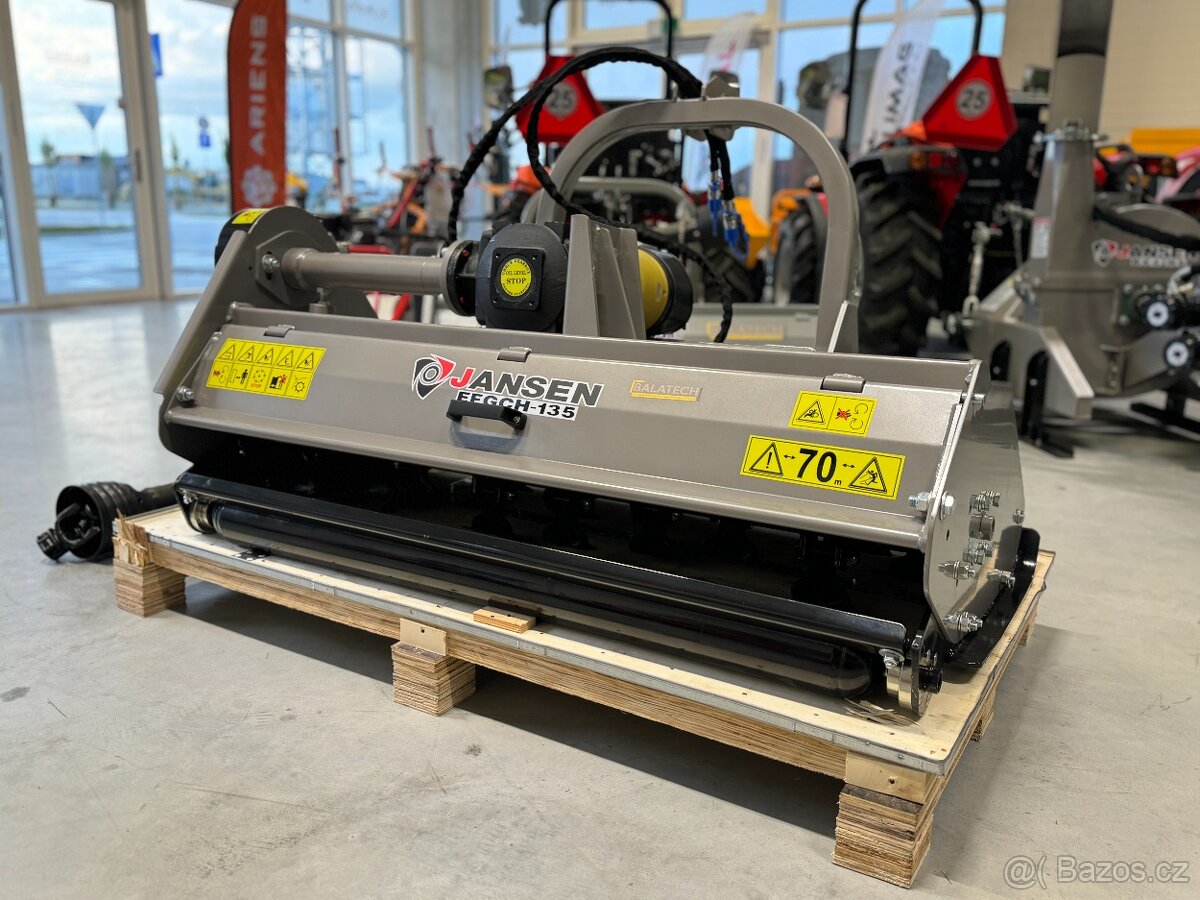 Mulčovač s bočním posuvem JANSEN EFGCH-135 - 7