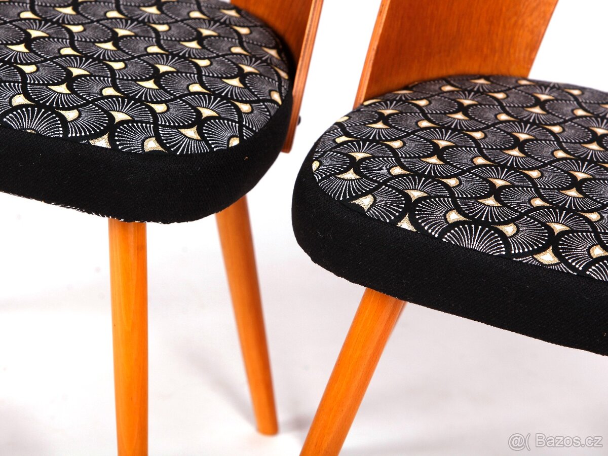 Židle TATRA po renovaci, TOP stav, 4 ks. - 7