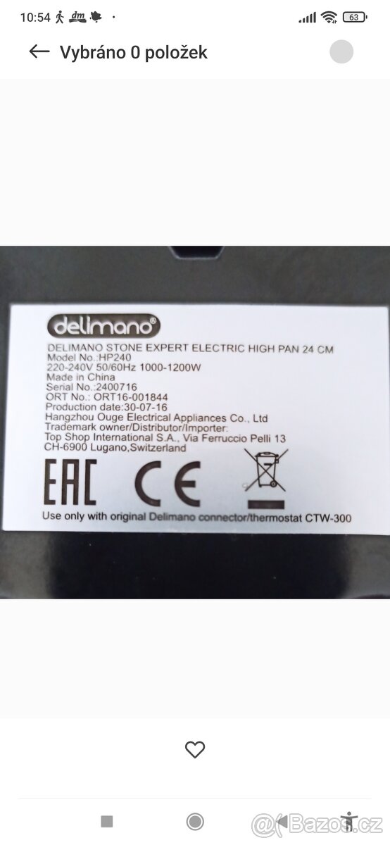 Elektrická vysoká pánev - 7