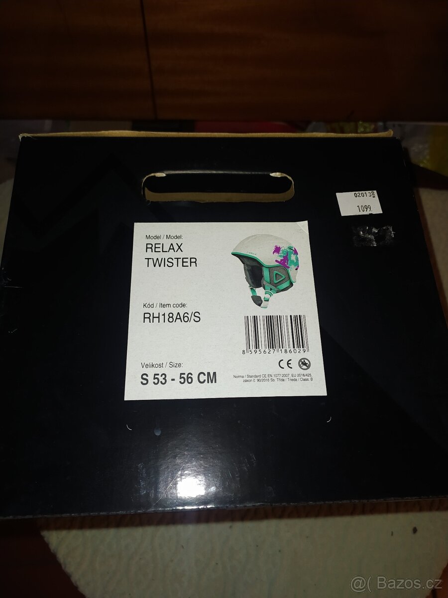 Dívčí lyžařská/snowbordová helma Relax Twister S 53-56cm - 7
