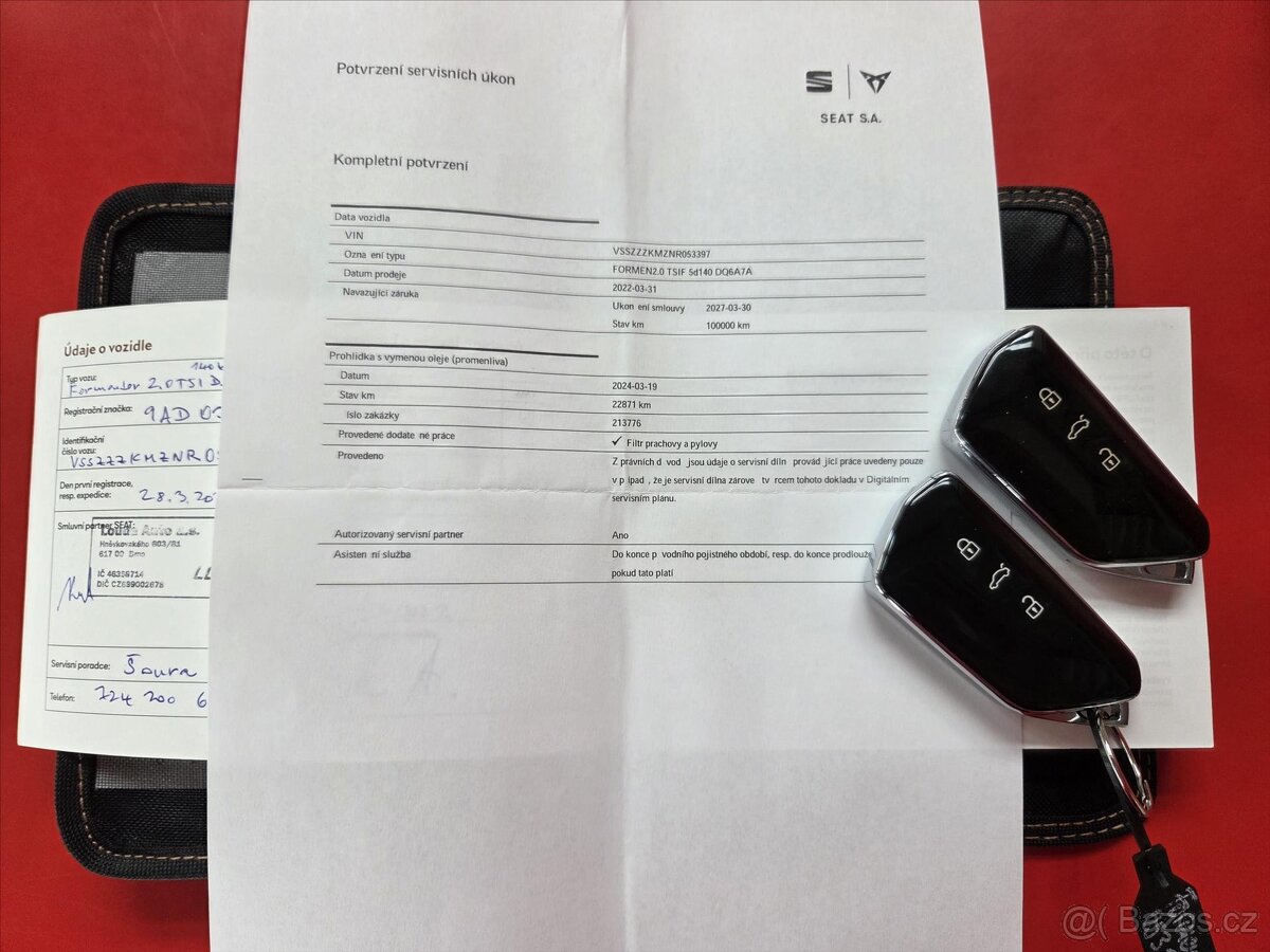 Cupra Formentor 2,0 TSi DSG 4Drive Tov.Záruka ČR 1.majitel - 7