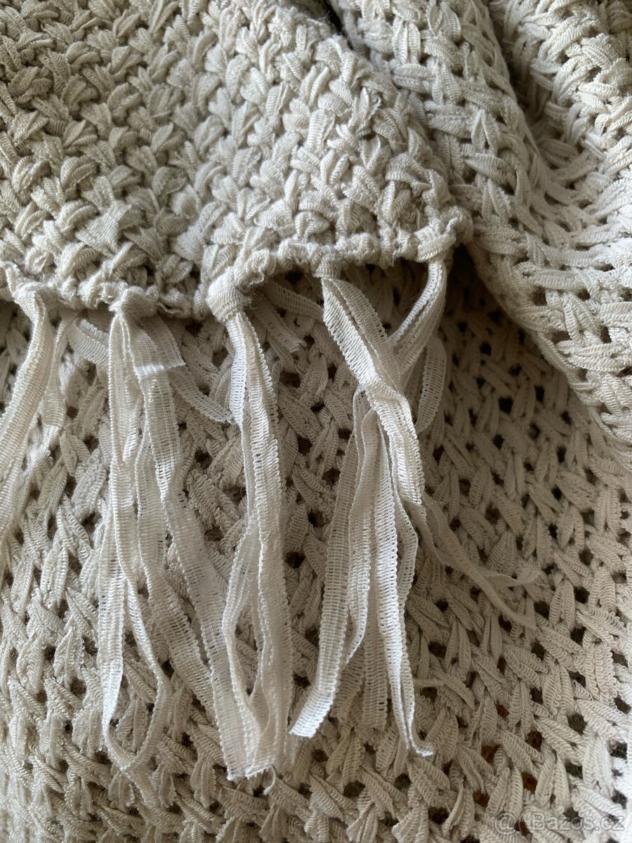 Kardigan s třásněmi, vesta - 7