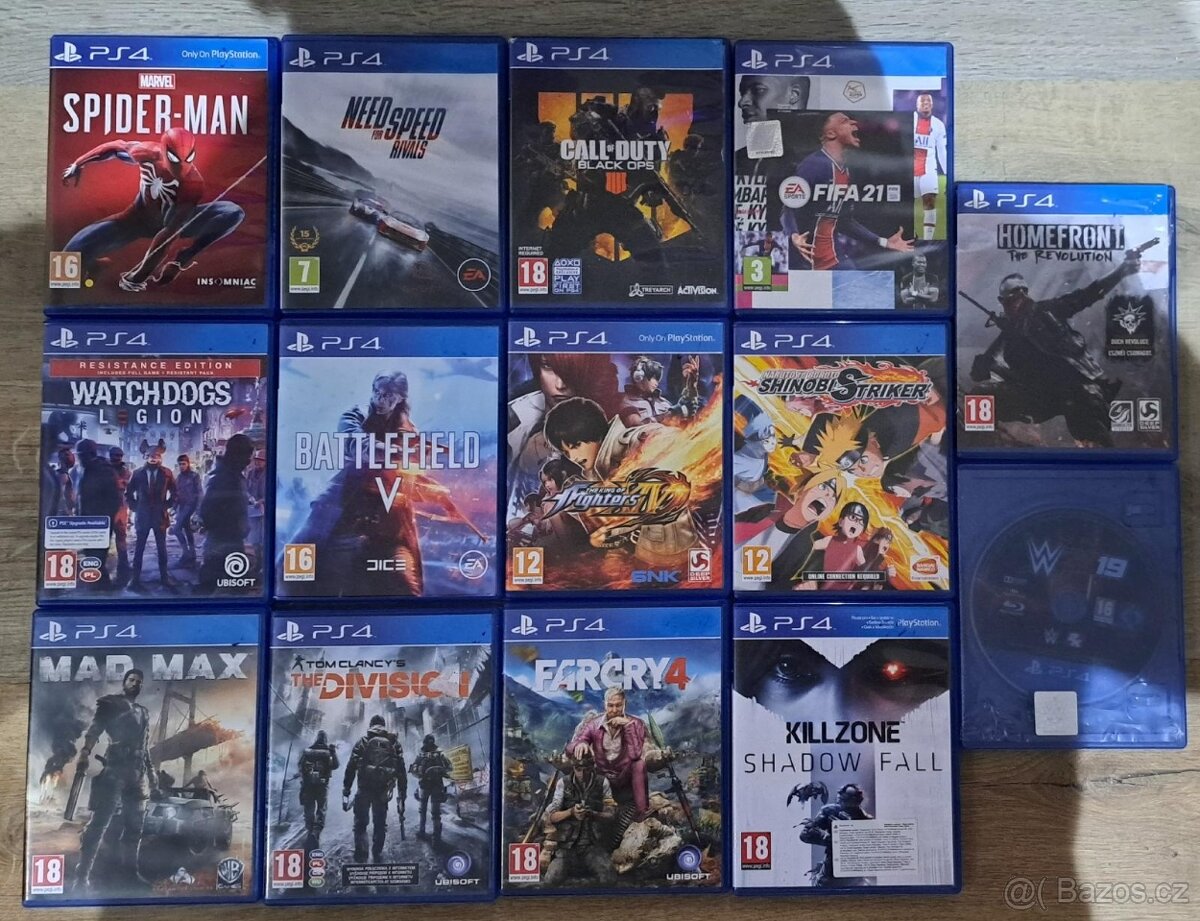 VÝMĚNA nebo prodej: Nabídněte. Playstation4 (PS4) hry - 7