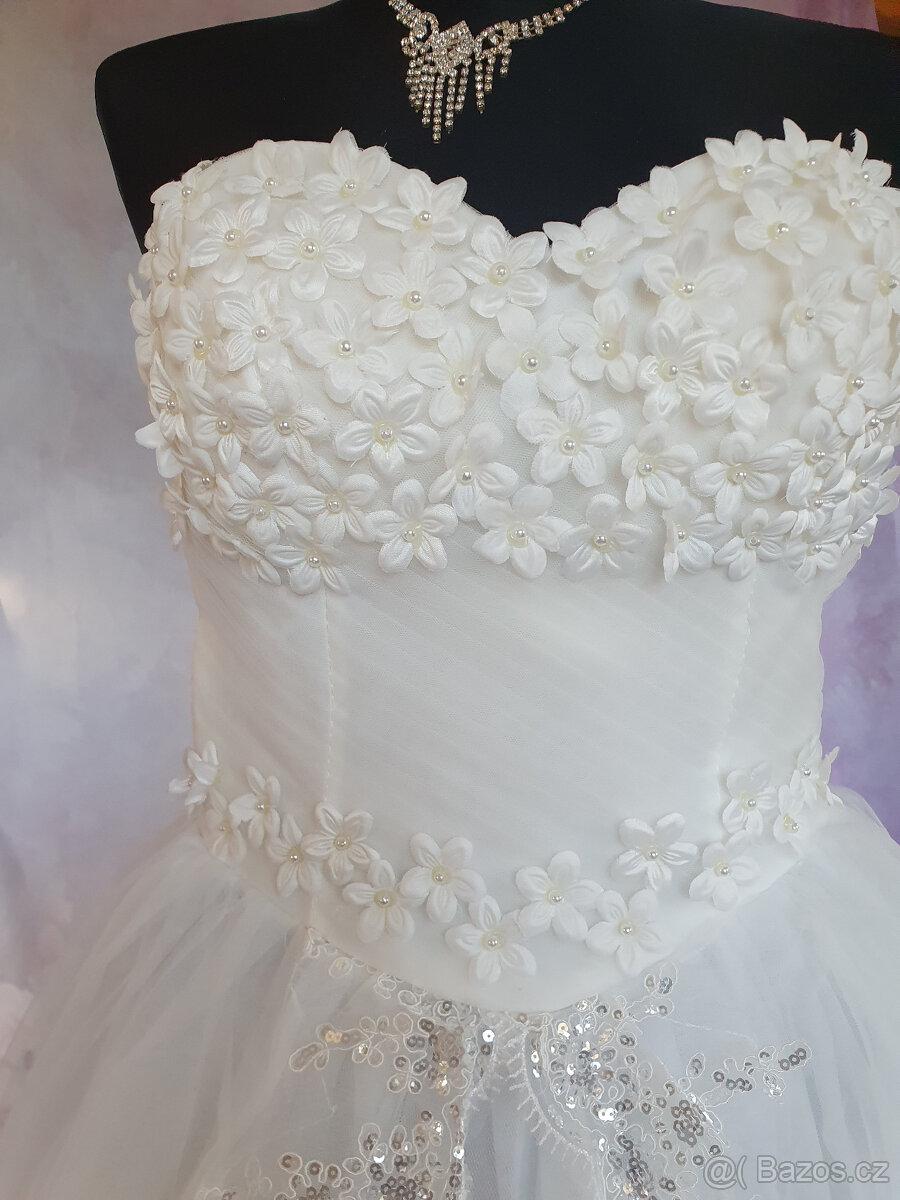 Svatební šaty Anna, nové, VÝPRODEJ - 7