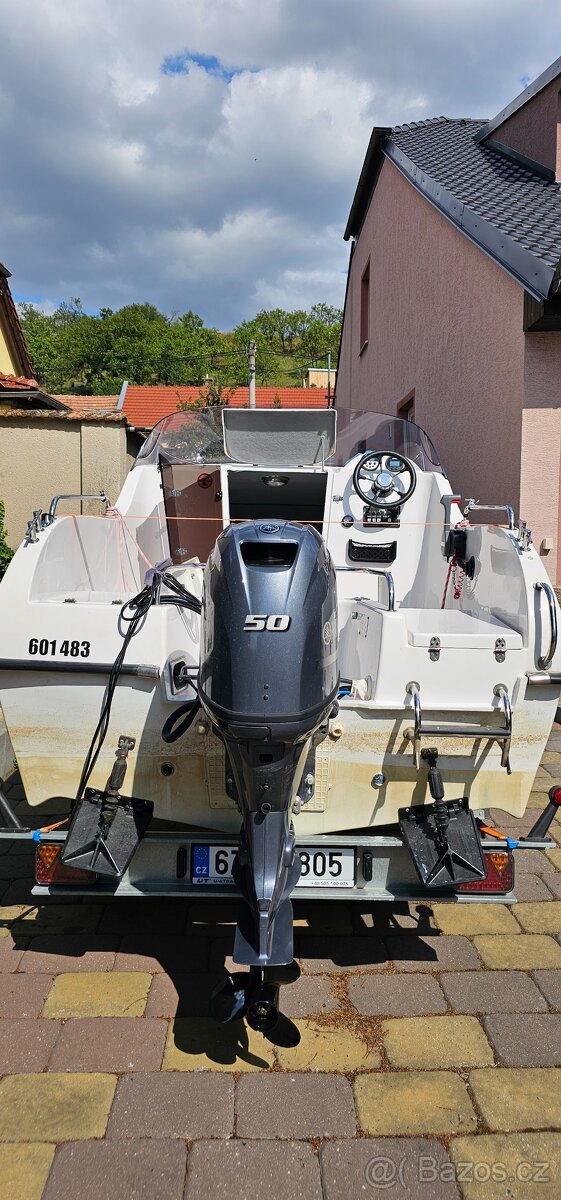 Kajutová loď s novým motorem Yamaha 50 - 7