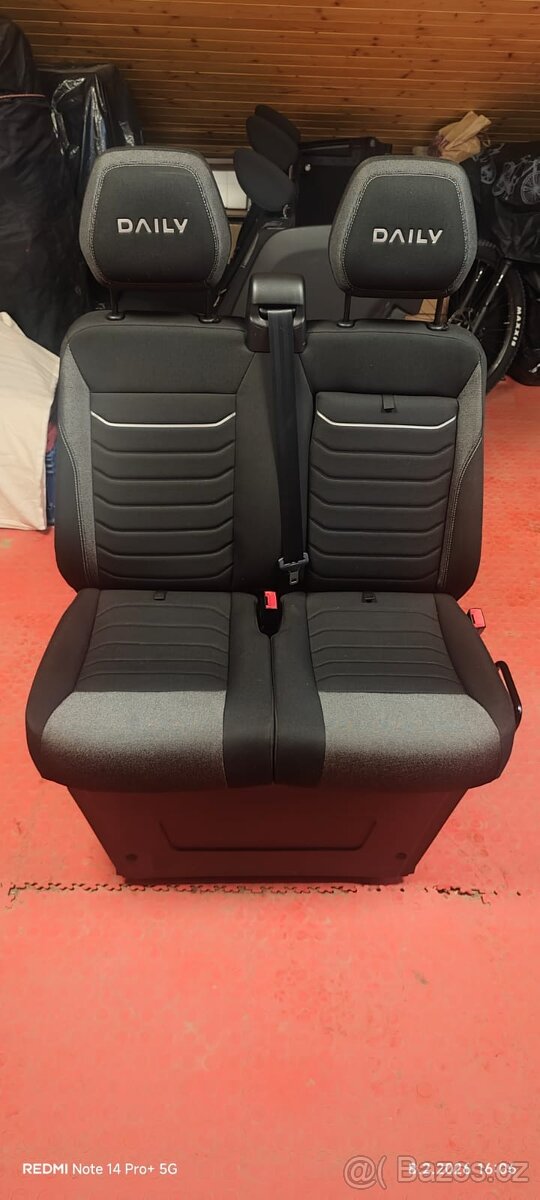 Sedadla Snoeks Crew Cab pro Iveco Daily 2023 - 7