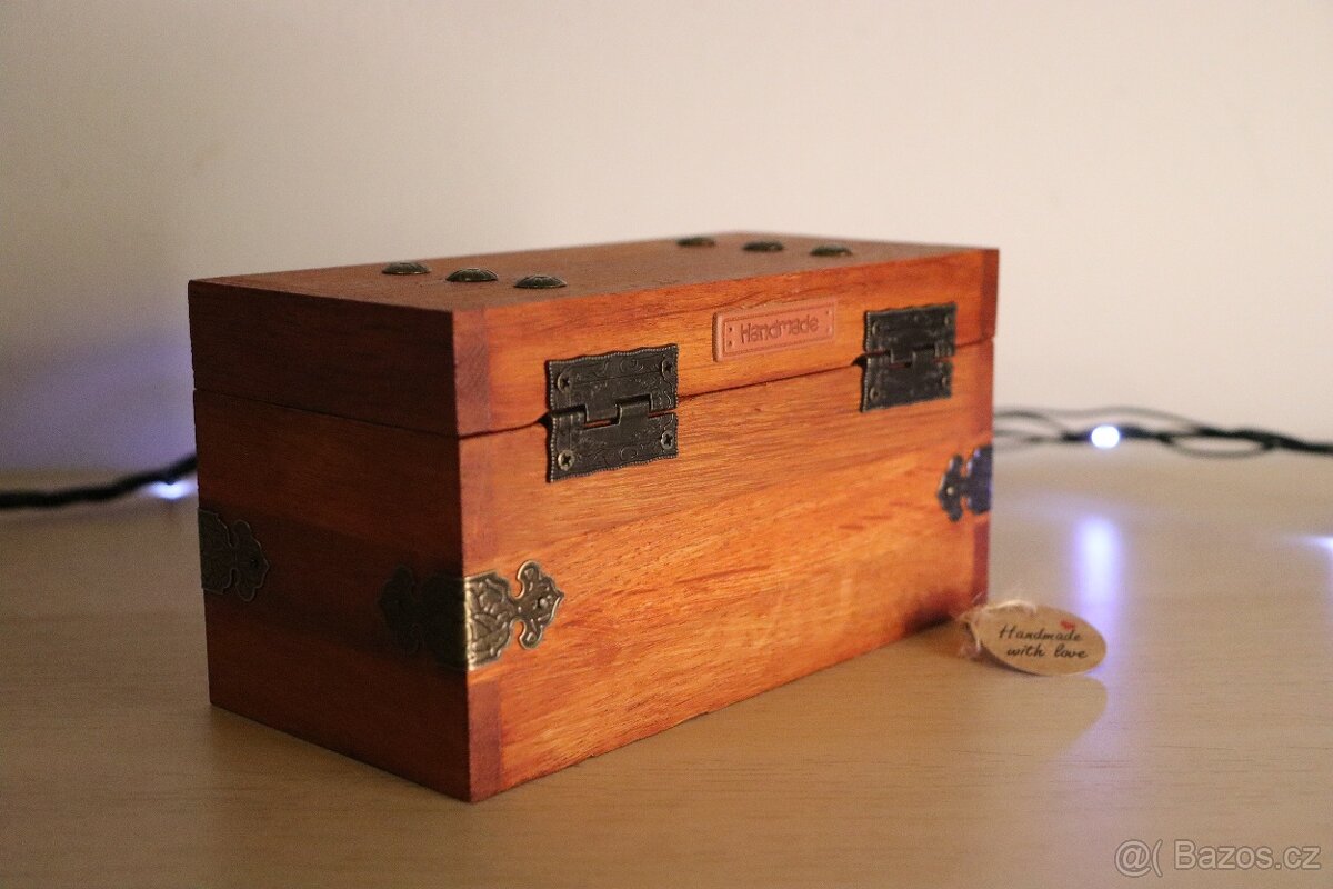 Malá truhla - šperkovnice - 7