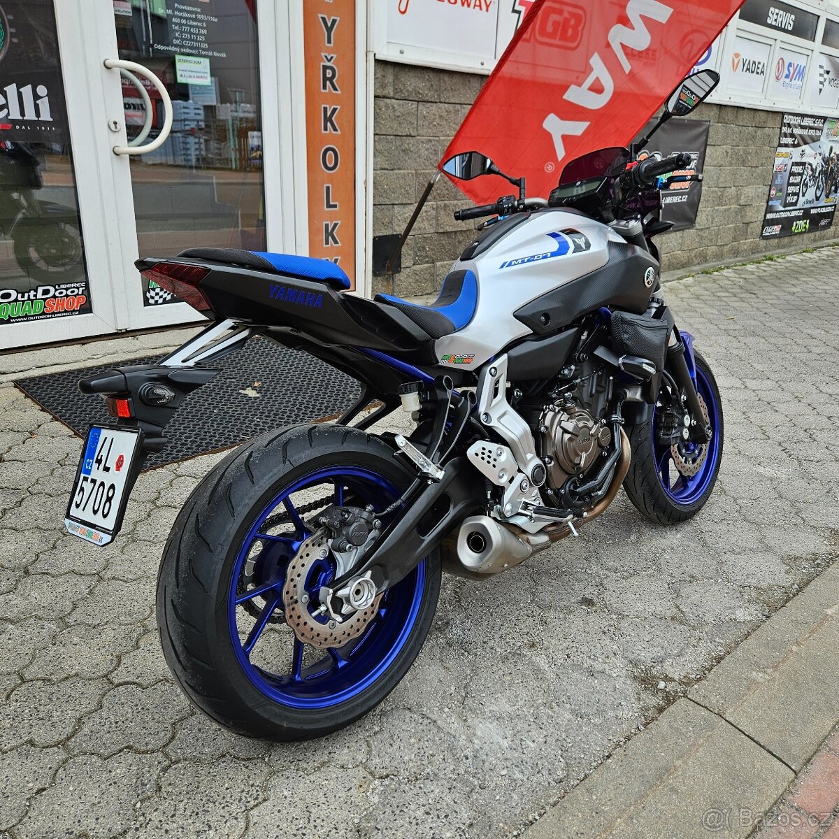 Yamaha MT-07, krásný stav, servisní historie - 7