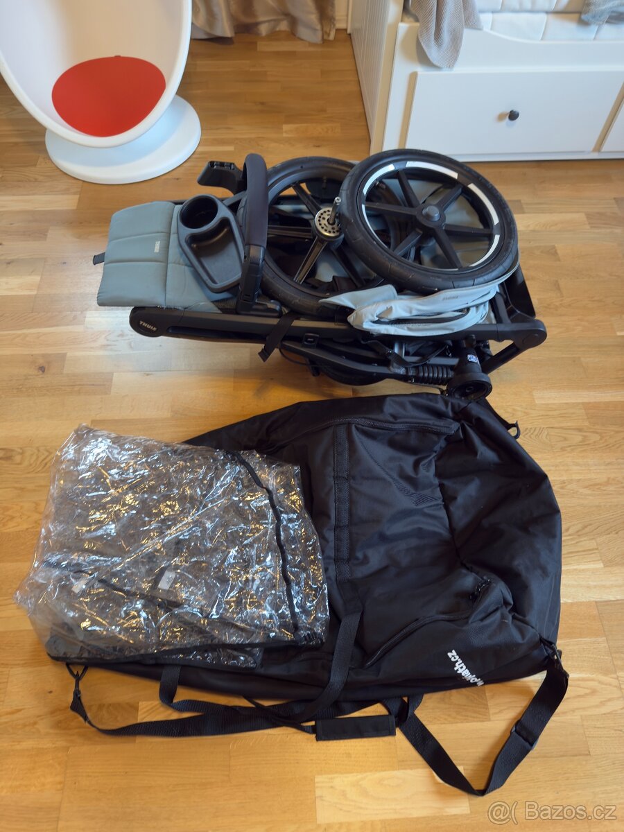 Kočárek Thule Urban Glide 3, barva Mid Blue – mírně vybledlá - 7