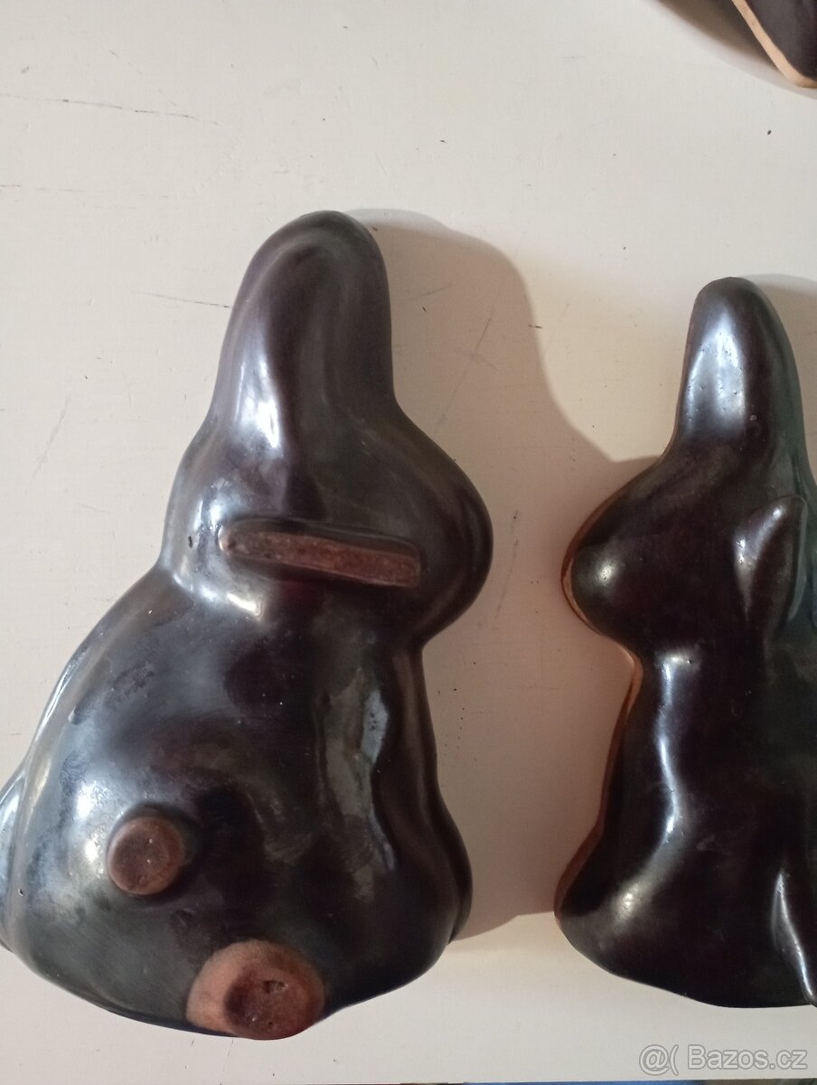 Staré keramické formy na pečení - 7