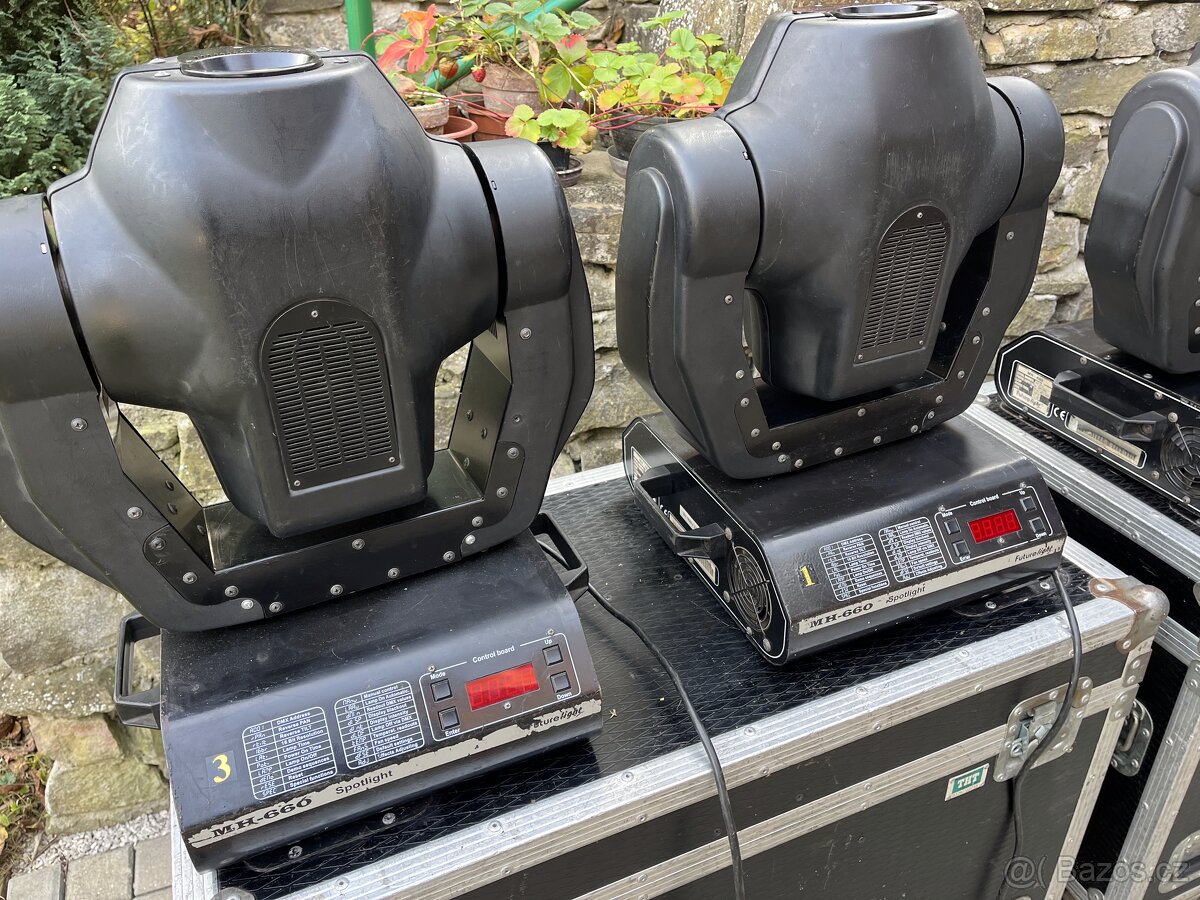 4x Futurelight MH660 spot + 2x case - 7