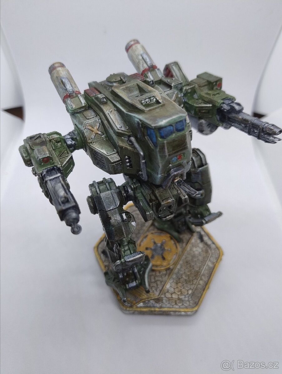 3D figurka Mech Warrior- resin - 7