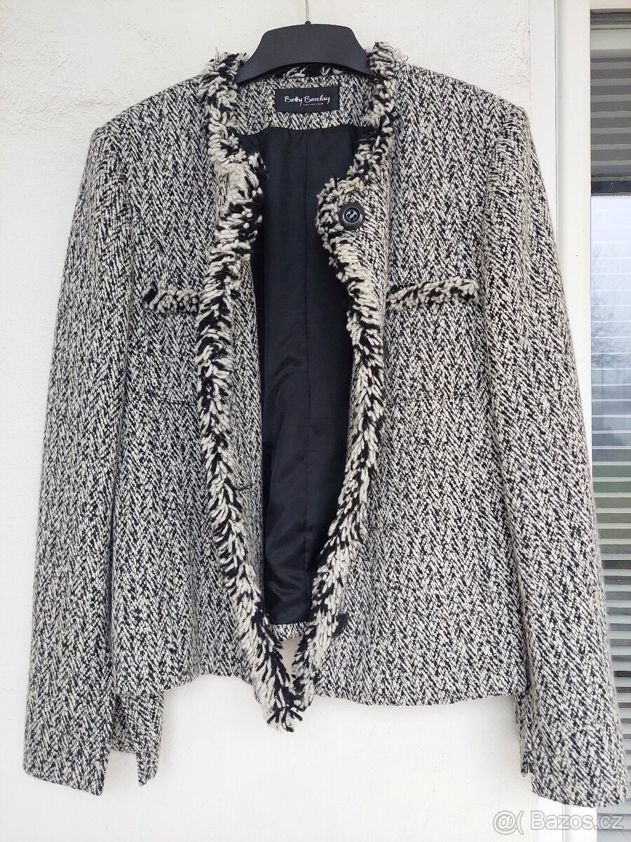 Dámský kabát flaušový - 7