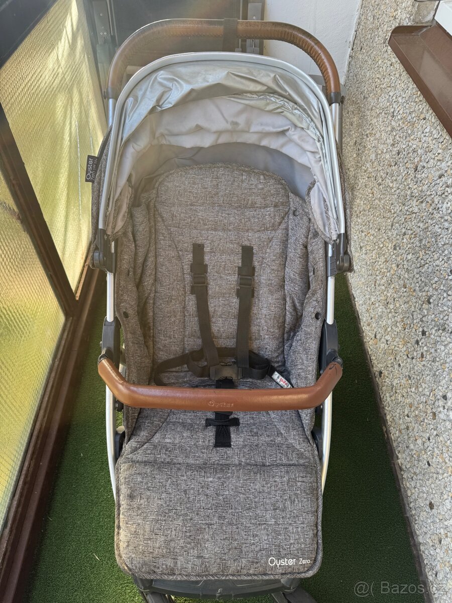 Kočárek Oyster Zero (Wolf Grey) - 7