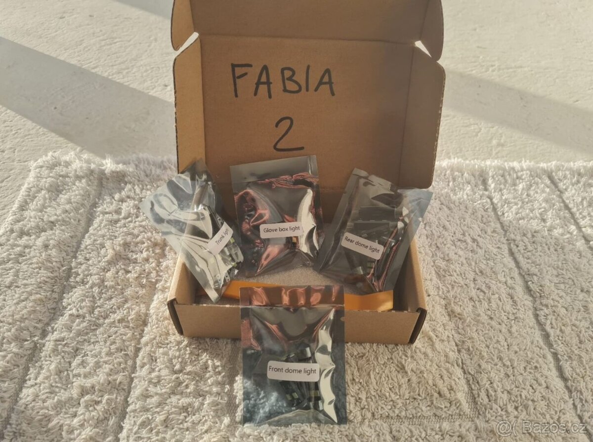 LED osvetlenie interieru pre ŠKODA - 7