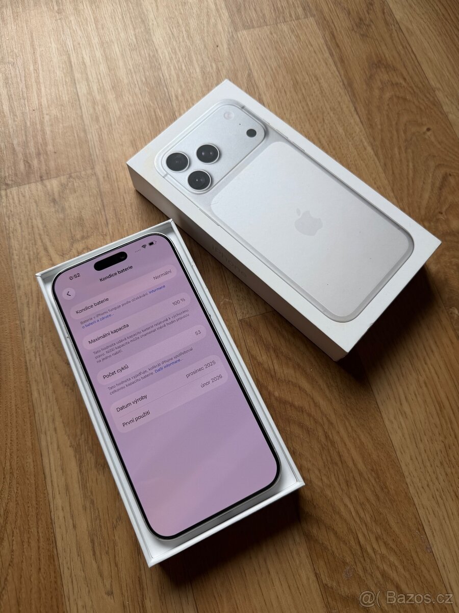 Apple iPhone 17 Pro Max 256GB stříbrný - 7