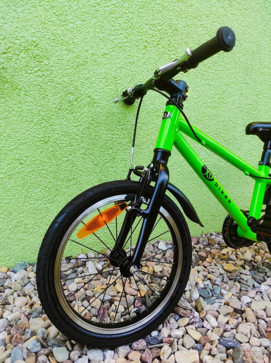 Značkové dětské kolo KUBIKES 16"(L) (limetka) - 7