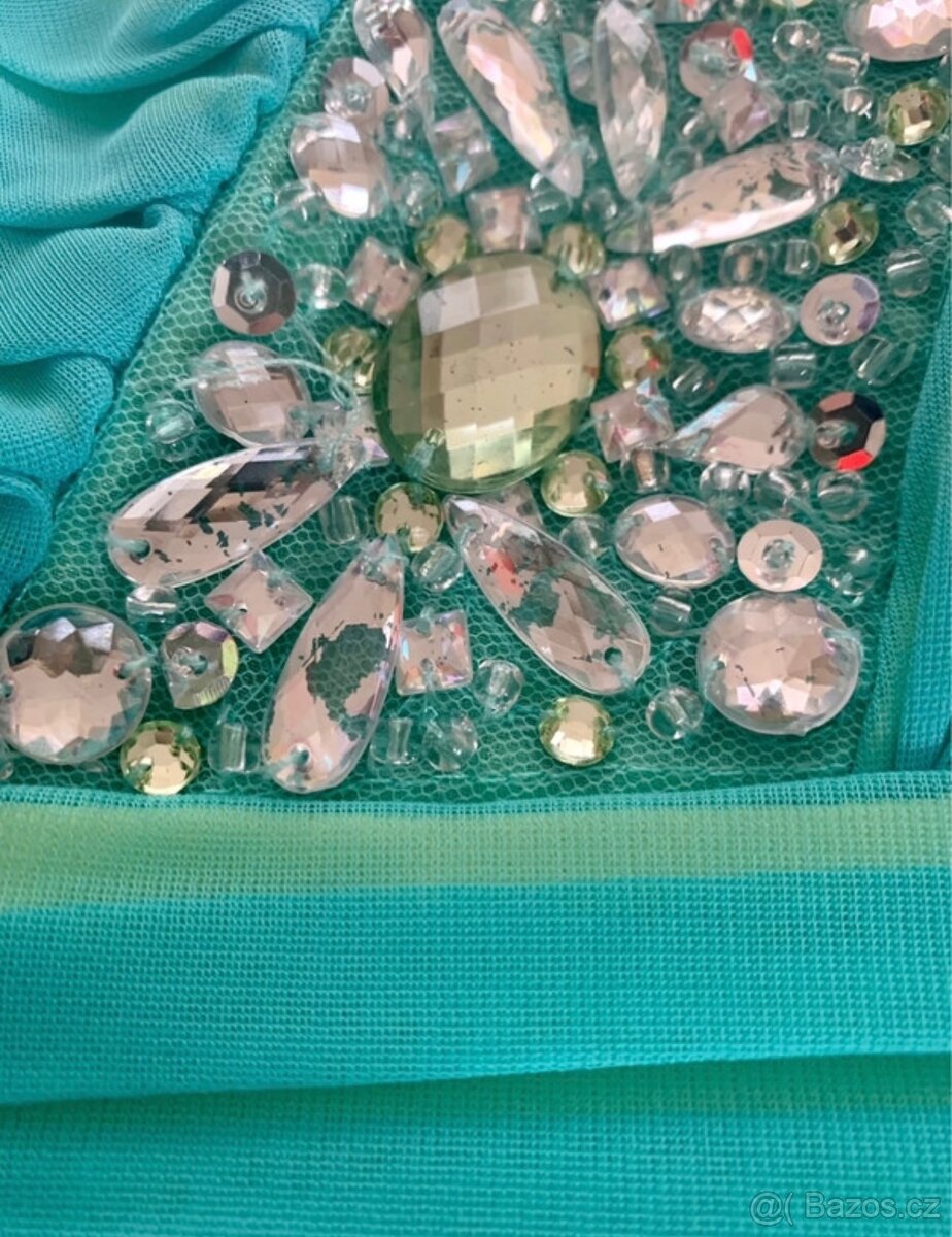 Plesové šaty vel. S - 7