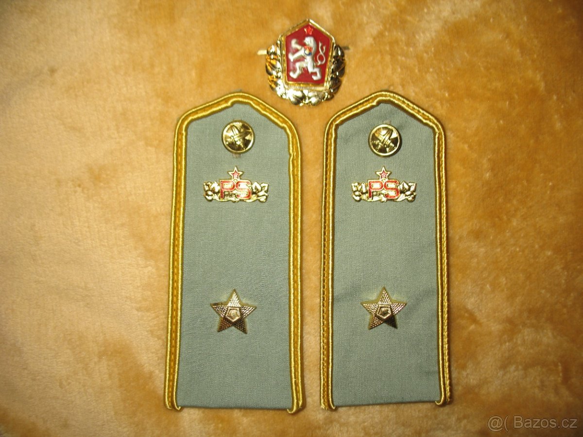 Armáda VMV, PS, army, ČSLA, náramenníky, výložky - 7