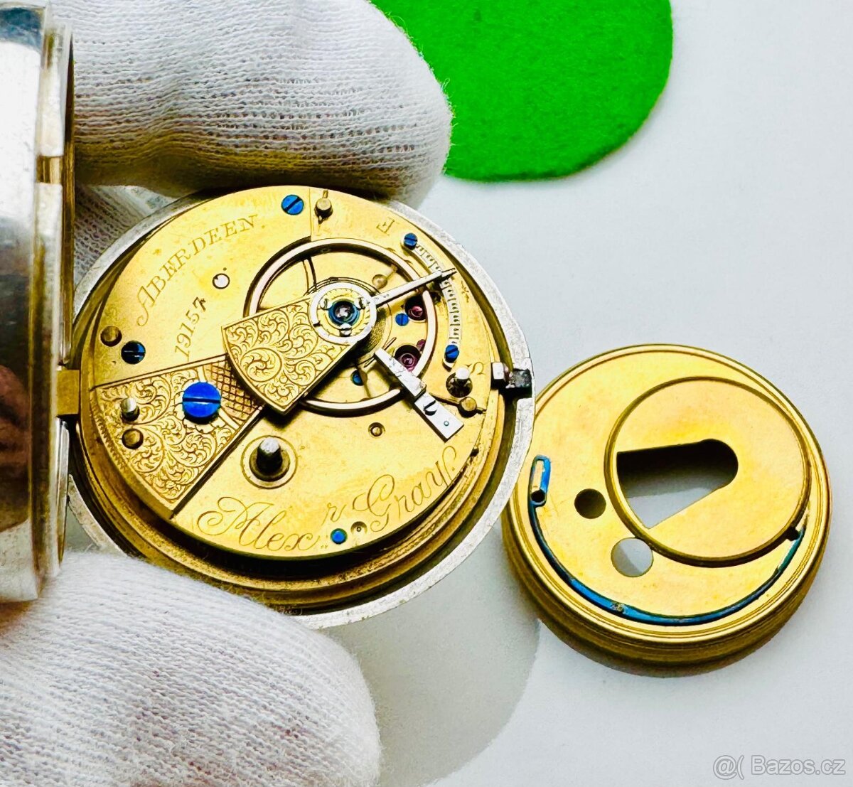 STARÉ PÁNSKÉ STŘÍBRNÉ ŠPINDLOVKY ALEX GRAY ABERDEEN SE STŘÍB - 7