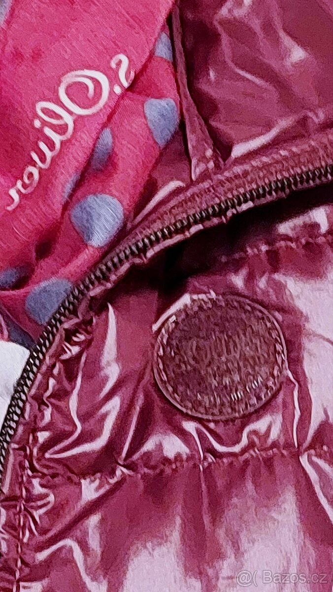 LEHOUNKÁ PÉŘOVÁ VESTA + ŠÁTEK - OBOJÍ OD S´OLIVER-vel.38 - 7