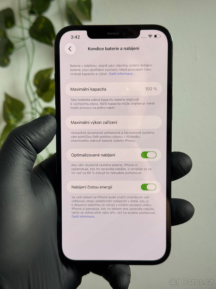 iPhone 12 Pro Max 512GB modrý - 100% baterie - 7